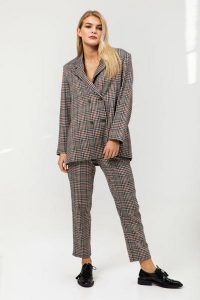 Moutaki Σακάκι καρο