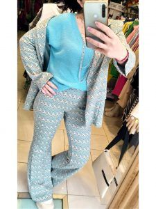 Παντελόνι Καμπάνα Ελαστικό Printed SUNNY PARIS