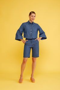 Moutaki Βερμούδα Denim