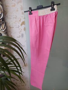 MYT Παντελόνι Pencil με Λάστιχο Fuchsia Pink