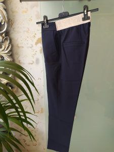 MYT Παντελόνι Pencil με Λάστιχο Navy Blue