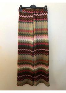 Sunny Studio Paris Παντελόνα σε στυλ missoni λούρεξ