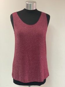 NATACHA Paris Τοπ θηλυκό ελαστικό με λούρεξ