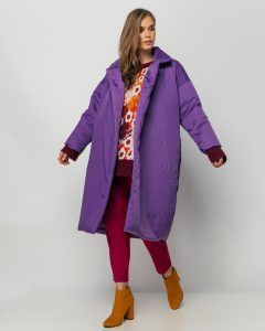 Designer Brand Μπουφάν Μακρύ Lilac