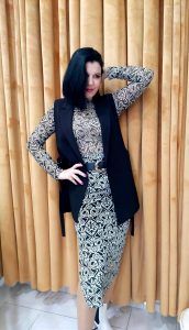 Designer Brand Φούστα ελαστική Printed Velvet