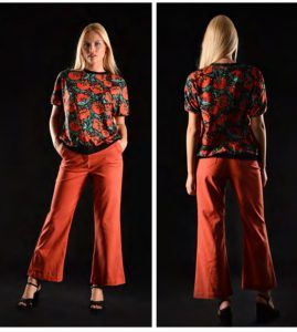 Designer Brand Μπλούζα Printed Velvet