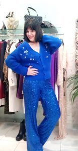 Access Ζακέτα πλεκτή ριπ με πέτρες Ρουά