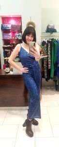 Designer Brands Ολόσωμη Φόρμα Sequins Blue