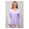 Sunny Paris Μπλούζα Σατέν Viscose Lilac