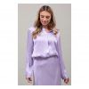 Sunny Paris Πουκάμισο Σατέν Viscose Lilac