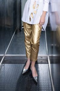 INNOCENT Παντελόνι GOLD