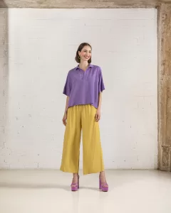 Moutaki γυναικεία τουνίκ βιολετί