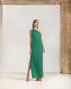 Moutaki φόρεμα πράσινο