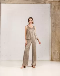 Moutaki Γυναικείο τόπ παγιέτα τύπος