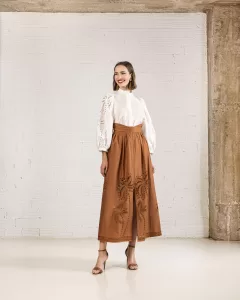 Moutaki γυναικείο πουκάμισο λευκό