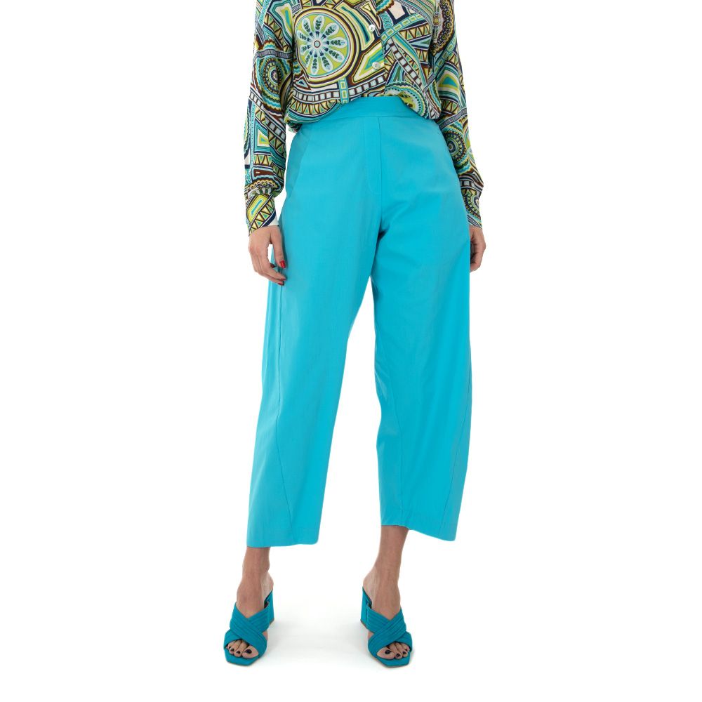 Moutaki γυναικείο παντελόνι slouchy cotton