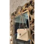 Greek designer Hand Made τσάντα Δέρμα white