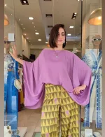 Moutaki Τουνίκ μωβ One size