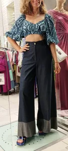 Moutaki Τοπ εμπριμέ One size