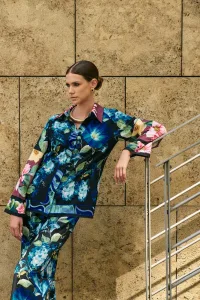 Eirianna the brand Blue Symphony πουκάμισο