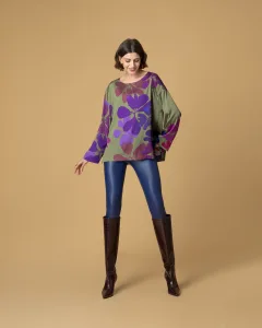 Moutaki Κολάν δερματίνη ελαστικό σε Magenta + Black