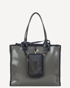 Frnc 4482 τσάντα γκρι shopping