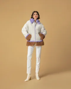 Moutaki Puffer Jacket με Γούνα Τύπος