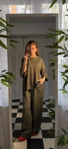 Greek Designers Σετ Φόρμας Χακί