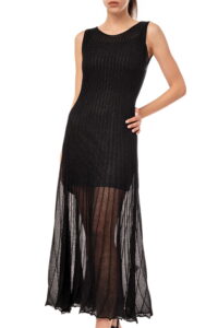 Moutaki 25.KN7.12 Knit Φόρεμα Soleil Black