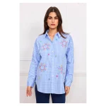 French fashion Πουκάμισο Jacqueline με κεντήματα