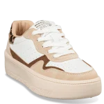 Mairiboo sneakers λευκό-μπεζ