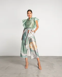 Moutaki 25.09.24 πουκάμισο μουσελίνα άργιλος