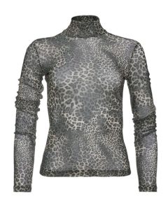 Moutaki Μπλούζα 25.01.118 Leopard Tulle