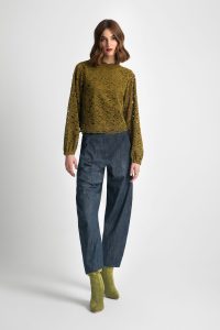 Moutaki Παντελόνι 25.03.112 Denim Slouchy