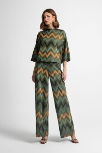 Moutaki Παντελόνα 25.03.108 Lurex Missoni