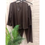 Innocent Kupro Set Καφέ