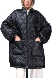 Moutaki 25.06.129 μπουφαν double face μαυρο-μπεζ