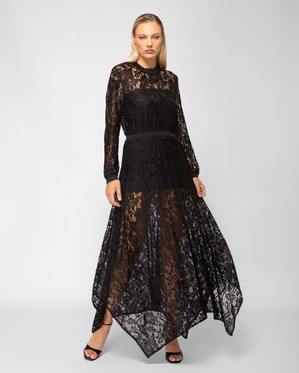 Greek Designers Φόρεμα δαντέλα