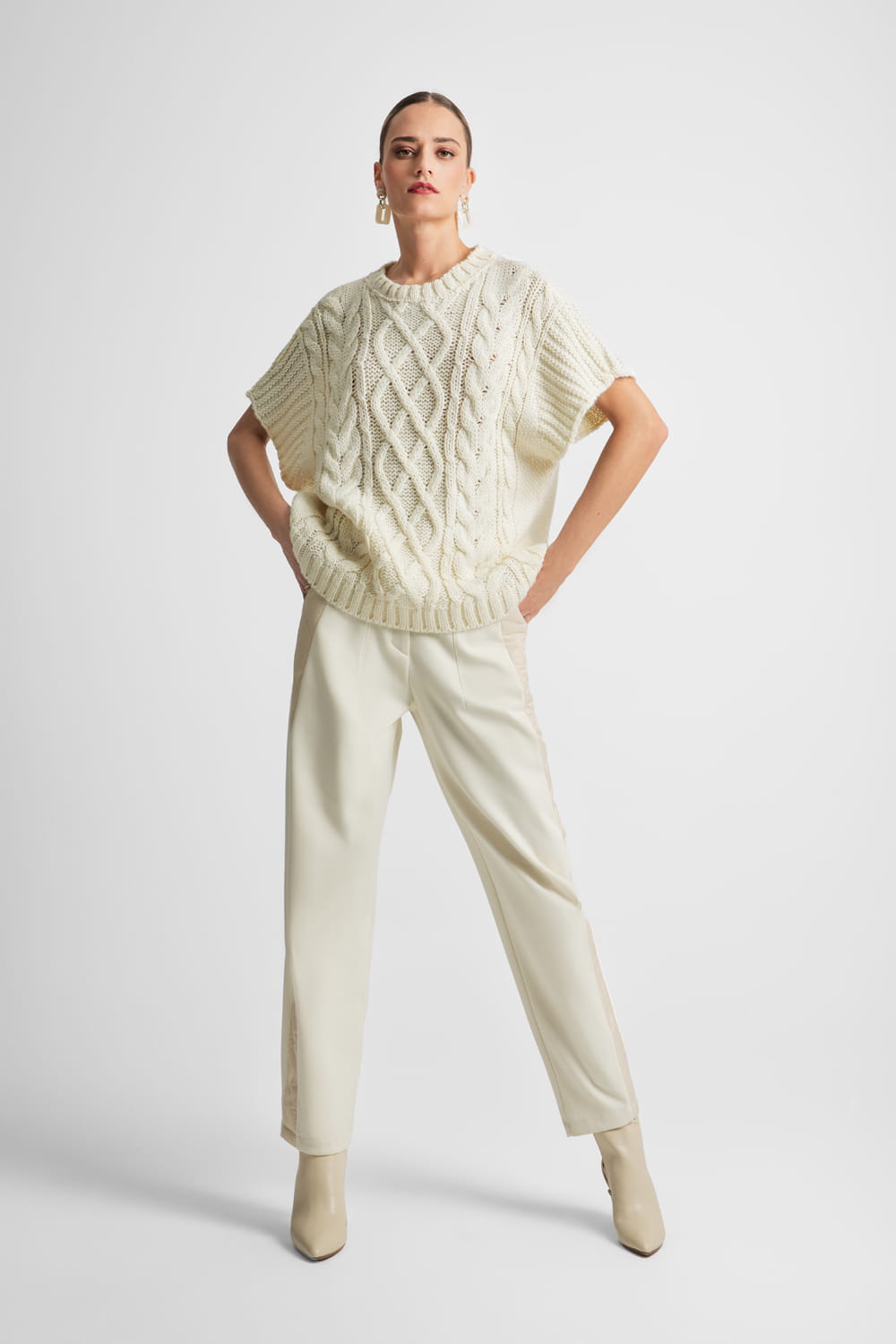 Moutaki Μπλούζα εκρού 25.KN1.106