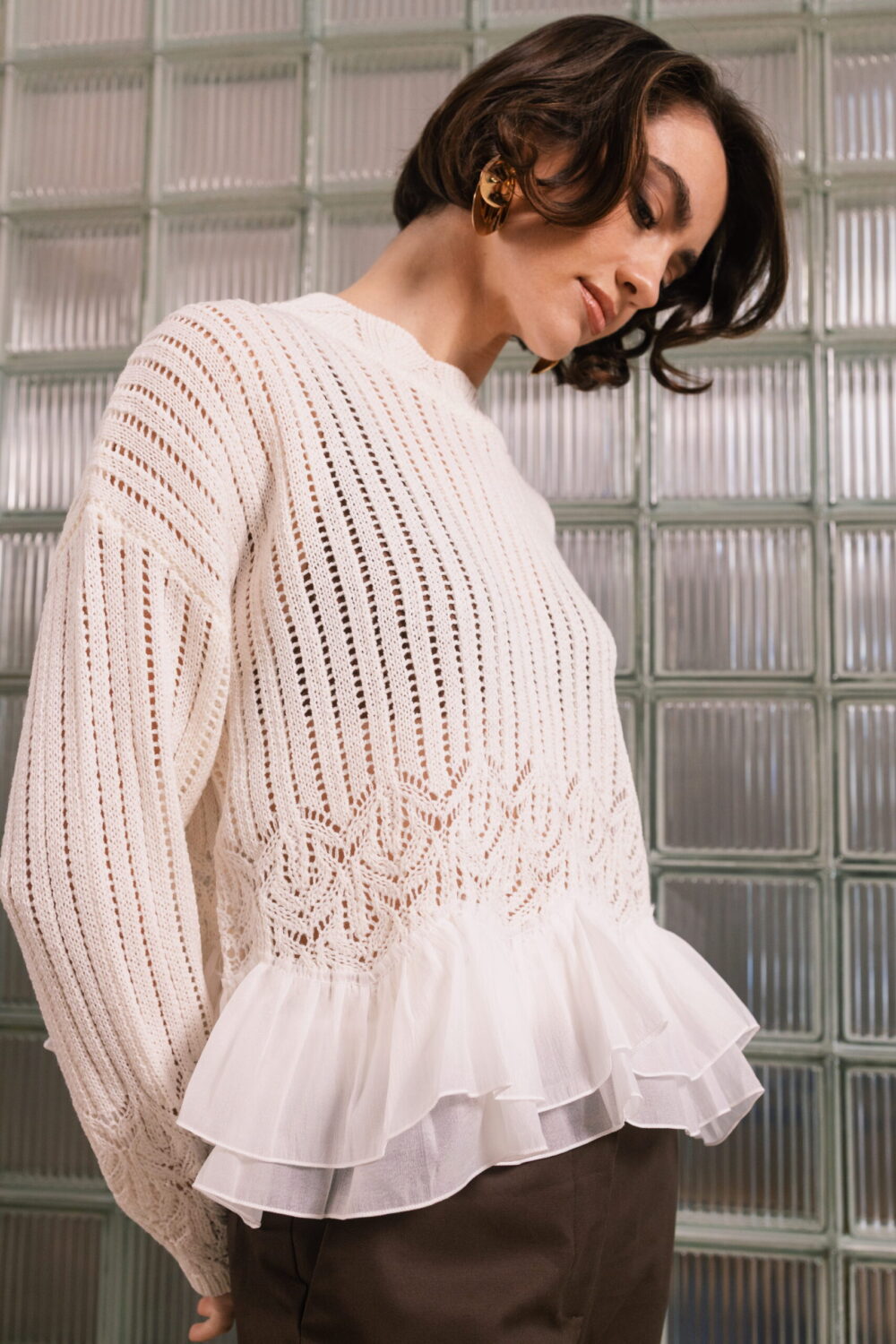 γυναικεία μπλούζα πλεκτή