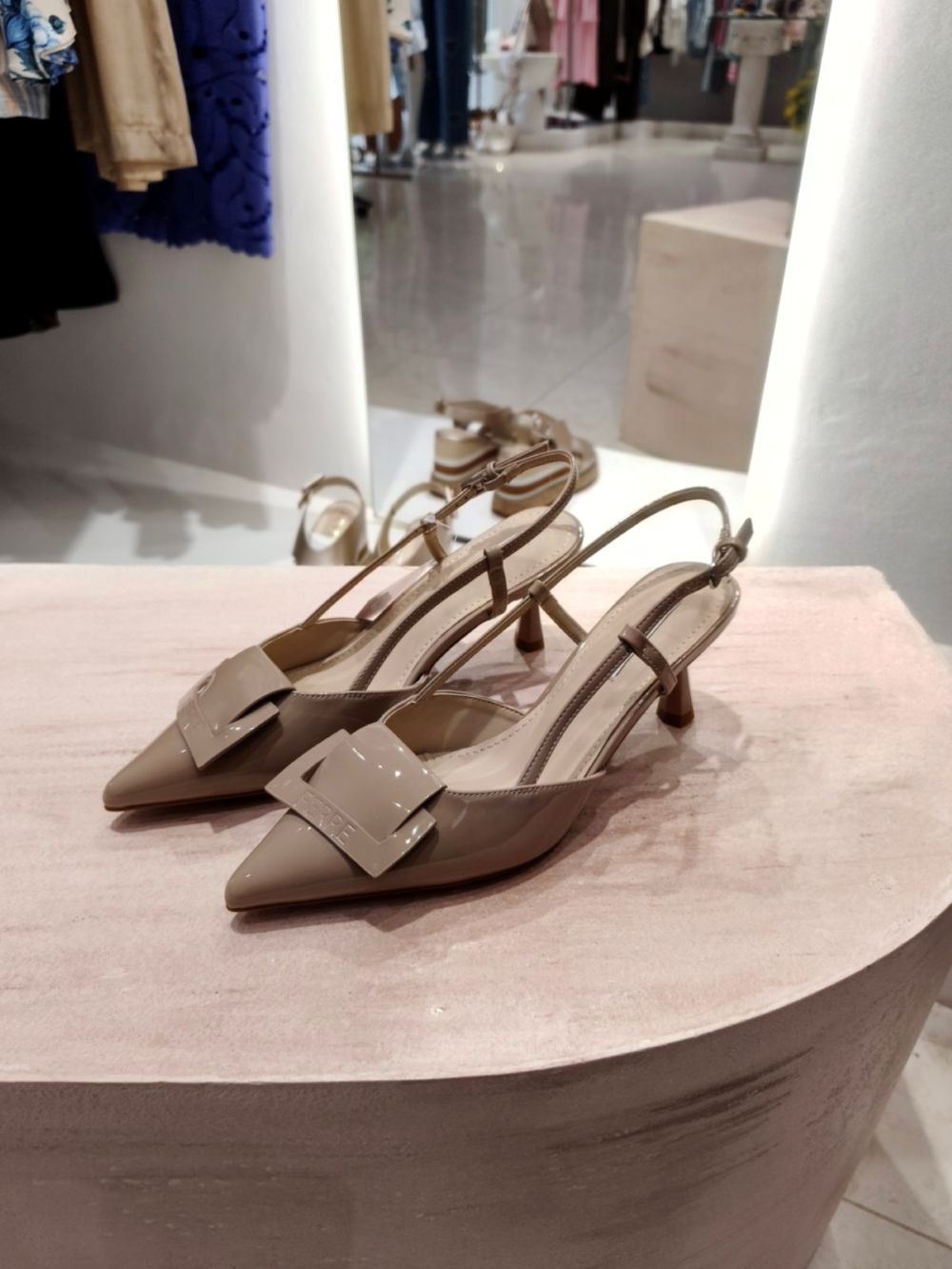 Nude Slingback